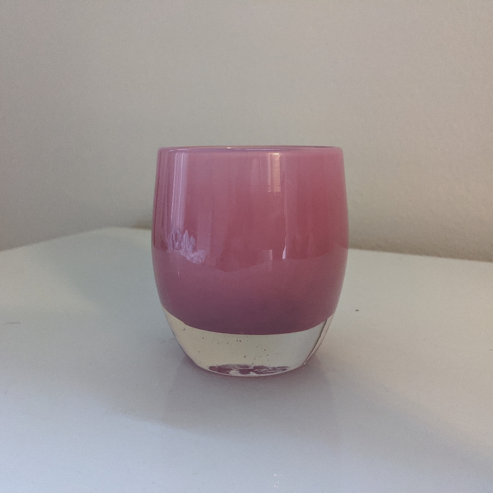 Pink glassybaby
